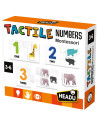 HE57571,Headu - Montessori cartonase tactile cu numere si animale