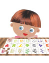 HE54907,Headu - Puzzle sa invatam numerele de la 1 la 9