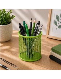 SUPORT BIROU CILINDRIC ECADA VERDE,95001V 2
