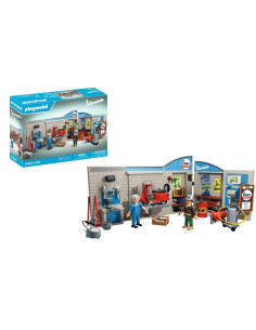 PM71620,Playmobil - Atelier cu vespa rosie 2