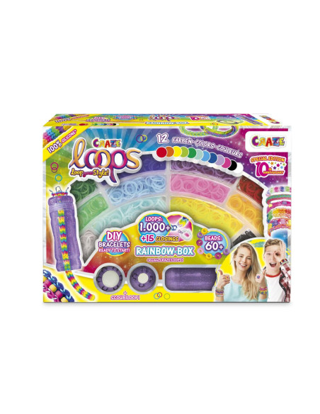 CRZ59661,Craze - Set de creatie cu 1000 de elastice pentru confectionare bijuterii