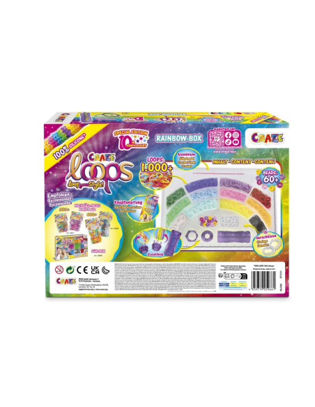 CRZ59661,Craze - Set de creatie cu 1000 de elastice pentru confectionare bijuterii