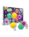 CRZ37645,Craze - Set 5 bile de baie Inkee Sistemul Solar si 3 surprize