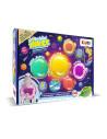 CRZ37645,Craze - Set 5 bile de baie Inkee Sistemul Solar si 3 surprize