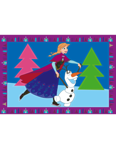 RVSPBN23555,Ravensburger - CreArt pictura pe numere pentru copii 2 sabloane Disney Frozen