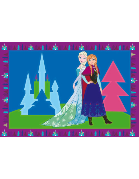 RVSPBN23555,Ravensburger - CreArt pictura pe numere pentru copii 2 sabloane Disney Frozen