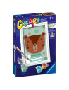 RVSPBN23603,Ravensburger - CreArt pictura pe numere pentru copii ursulet dragut