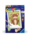 RVSPBN23966,Ravensburger - CreArt pictura pe numere pentru copii maimuta salbatica