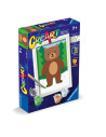 RVSPBN23968,Ravensburger - CreArt pictura pe numere pentru copii urs salbatic