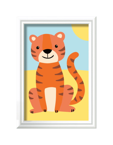RVSPBN23969,Ravensburger - CreArt pictura pe numere pentru copii tigru salbatic