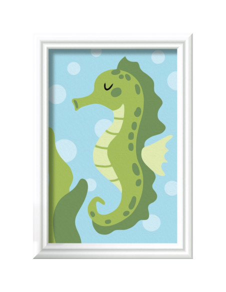 RVSPBN23880,Ravensburger - CreArt pictura pe numere pentru copii calut de mare prietenos