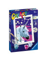 RVSPBN20204,Ravensburger - CreArt pictura pe numere pentru copii unicorn visator care straluceste in intuneric