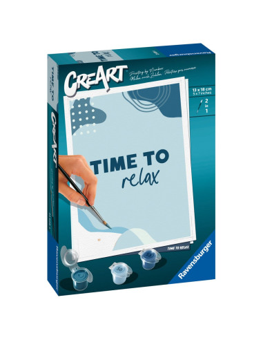 RVSPBN23608,Ravensburger - CreArt pictura pe numere pentru copii Time to relax