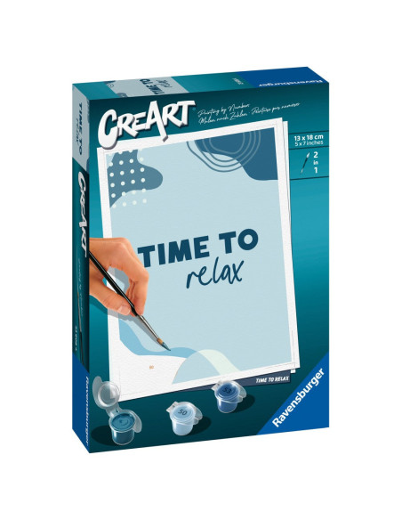 RVSPBN23608,Ravensburger - CreArt pictura pe numere pentru copii Time to relax