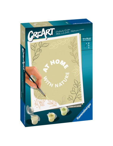 RVSPBN23609,Ravensburger - CreArt pictura pe numere pentru copii At home with nature