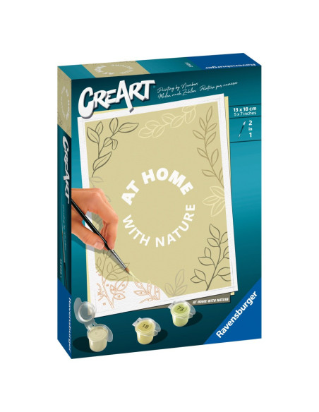 RVSPBN23609,Ravensburger - CreArt pictura pe numere pentru copii At home with nature
