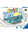 RVSPBN23664,Ravensburger - CreArt pictura pe numere pentru copii Lamborghini