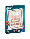 RVSPBN23544,Ravensburger - CreArt pictura pe numere pentru adulti Be Happy