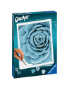 RVSPBN23610,Ravensburger - CreArt pictura pe numere pentru adulti planta suculenta albastra