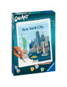 RVSPBN23686,Ravensburger - CreArt pictura pe numere pentru adulti New York plin de culoare