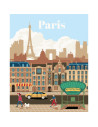RVSPBN23687,Ravensburger - CreArt pictura pe numere pentru adulti Paris plin de culoare