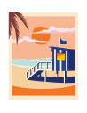 RVSPBN23896,Ravensburger - CreArt pictura pe numere pentru adulti cabana pe plaja