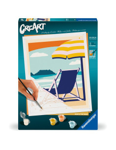 RVSPBN23897,Ravensburger - CreArt pictura pe numere pentru adulti relaxare la plaja