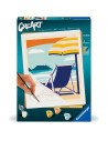 RVSPBN23897,Ravensburger - CreArt pictura pe numere pentru adulti relaxare la plaja