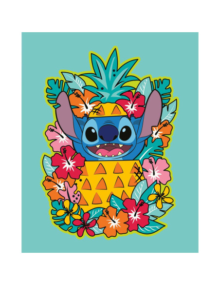 RVSPBN23933,Ravensburger - CreArt pictura pe numere pentru adulti Disney Stitch floral