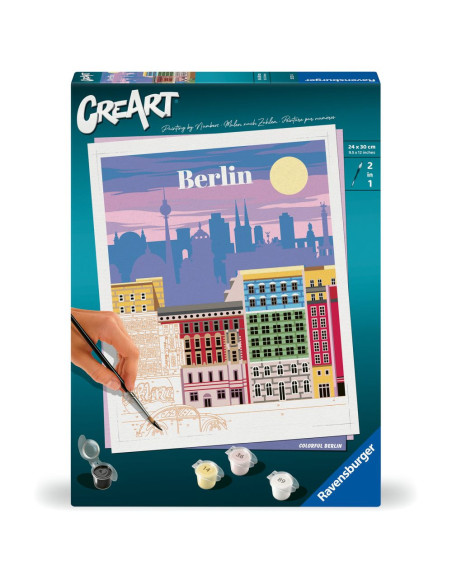 RVSPBN25521,Ravensburger - CreArt pictura pe numere pentru adulti Berlin