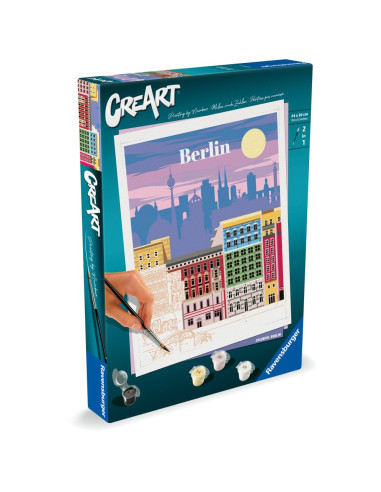 RVSPBN25521,Ravensburger - CreArt pictura pe numere pentru adulti Berlin