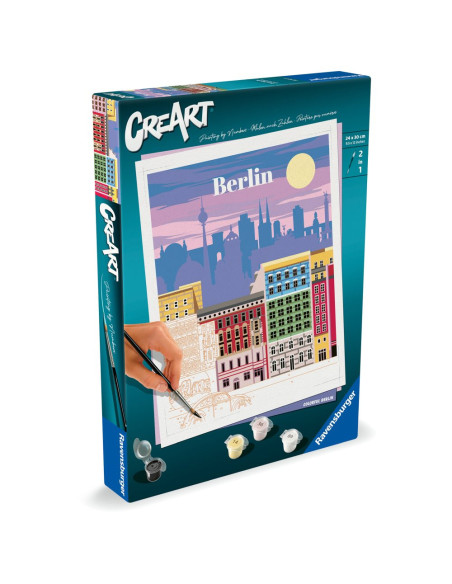 RVSPBN25521,Ravensburger - CreArt pictura pe numere pentru adulti Berlin