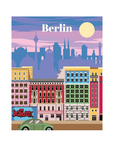 RVSPBN25521,Ravensburger - CreArt pictura pe numere pentru adulti Berlin