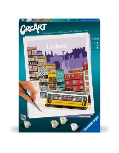 RVSPBN25522,Ravensburger - CreArt pictura pe numere pentru adulti Lisabona