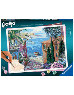 RVSPBN20218,Ravensburger - CreArt pictura pe numere pentru adulti peisaj mediteranean 2