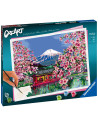 RVSPBN20177,Ravensburger - CreArt pictura pe numere pentru adulti flori de cires japonez