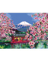 RVSPBN20177,Ravensburger - CreArt pictura pe numere pentru adulti flori de cires japonez