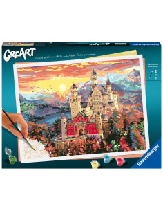 RVSPBN20278,Ravensburger - CreArt pictura pe numere pentru adulti castel de basm