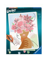 RVSPBN20275,Ravensburger - CreArt pictura pe numere pentru adulti minte plina de flori