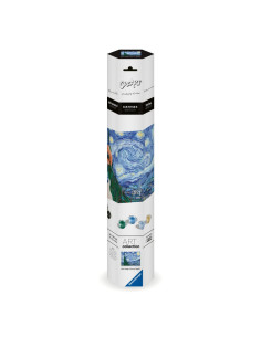 RVSPBN23915,Ravensburger - CreArt pictura pe numere pentru adulti Tablou Canvas Van Gogh noapte instelata