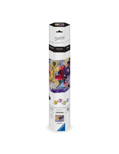 RVSPBN23918,Ravensburger - CreArt pictura pe numere pentru adulti Tablou Canvas Kandinsky galben rosu albastru