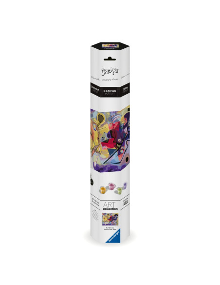 RVSPBN23918,Ravensburger - CreArt pictura pe numere pentru adulti Tablou Canvas Kandinsky galben rosu albastru