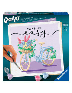 RVSPBN20099,Ravensburger - CreArt pictura pe numere pentru adulti bicicleta Take it easy 2