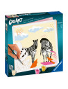 RVSPBN23666,Ravensburger - CreArt pictura pe numere pentru adulti zebre
