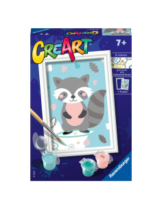 RVSPBN20208,Ravensburger - CreArt pictura pe numere pentru copii raton dragalas 2