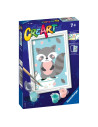 RVSPBN20208,Ravensburger - CreArt pictura pe numere pentru copii raton dragalas