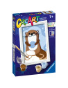 RVSPBN23607,Ravensburger - CreArt pictura pe numere pentru copii vidra dragalasa