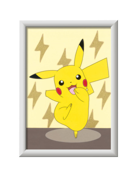 RVSPBN20241,Ravensburger - CreArt pictura pe numere pentru copii Pickachu