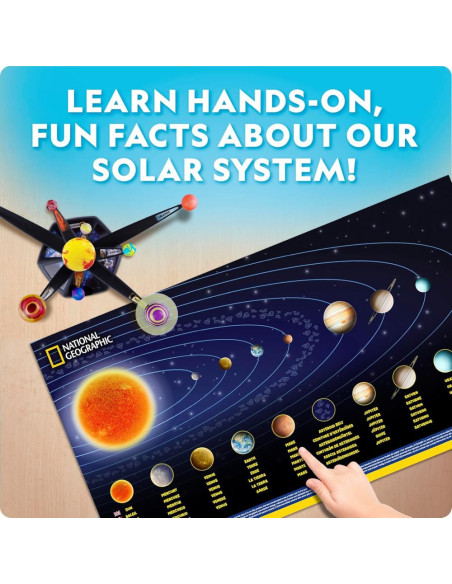 NG24668,National Geographic - Set educativ Sistemul Solar planete fosforescente