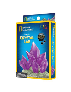NG29615,National Geographic - Set educativ Mini laborator de crestere cristale violet